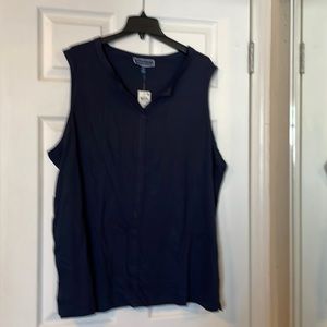 NWT 3X Women’s sleeveless top by Karen Scott